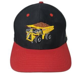 CAT Dump Truck Snapback Cap Multi One Size Adjustable Embroidered 6 Panel Cyrk